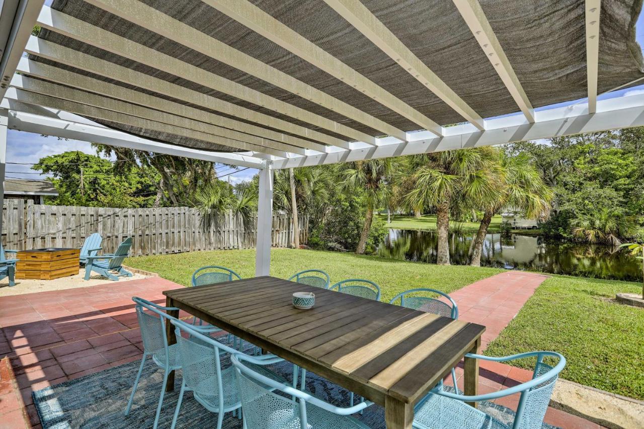 Merritt Island Home Fire Pit And Canal Access! Buitenkant foto